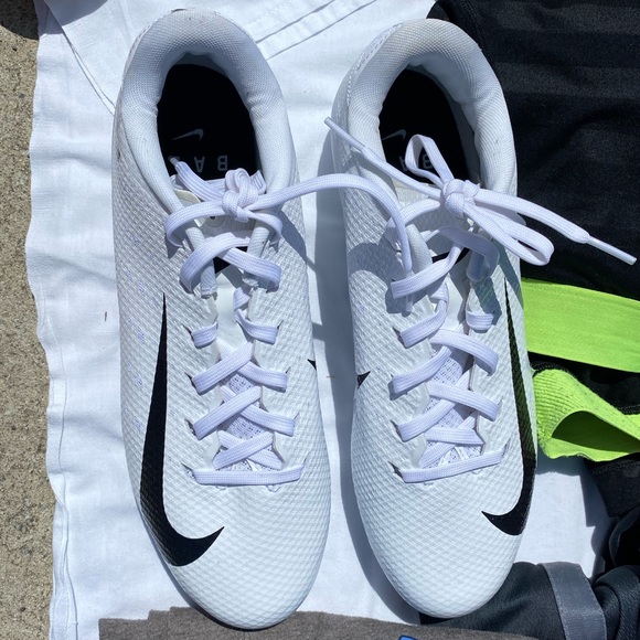 New Nike Vapor Untouchable Speed 3 TD P Football Cleats White Size 8 - Picture 1 of 3